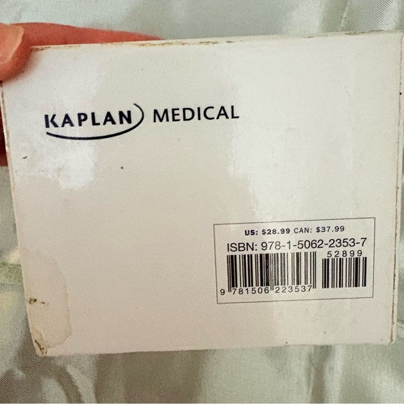 Kaplan Medical Flashcards - White & Navy Logo - Picture 2 of 5